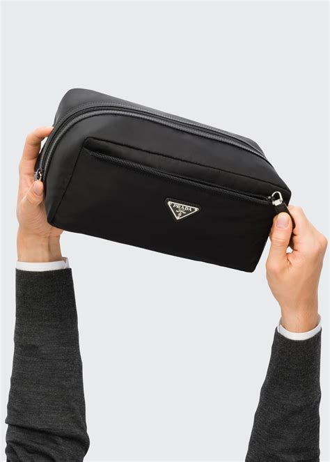 prada bag men's sale|Prada toiletry bag men's.